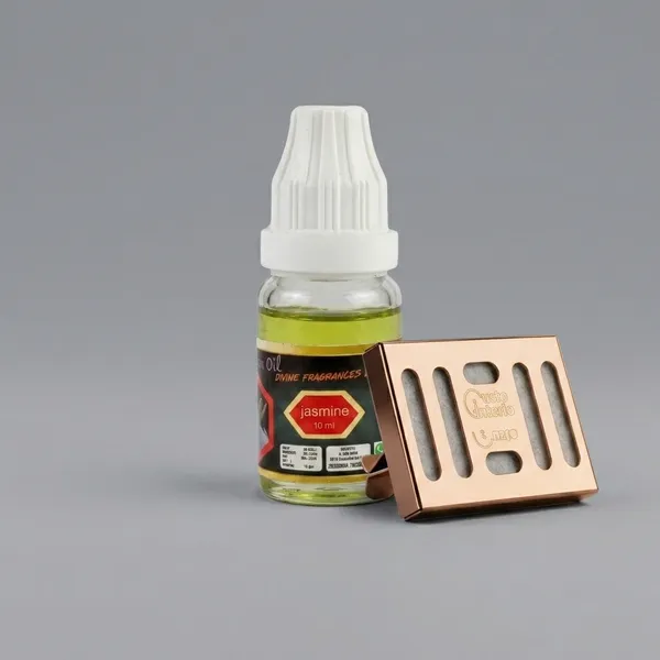 Rosegold_Dispenser_With_Jasmine_Aroma_Oil_Car_Freshner_Combo