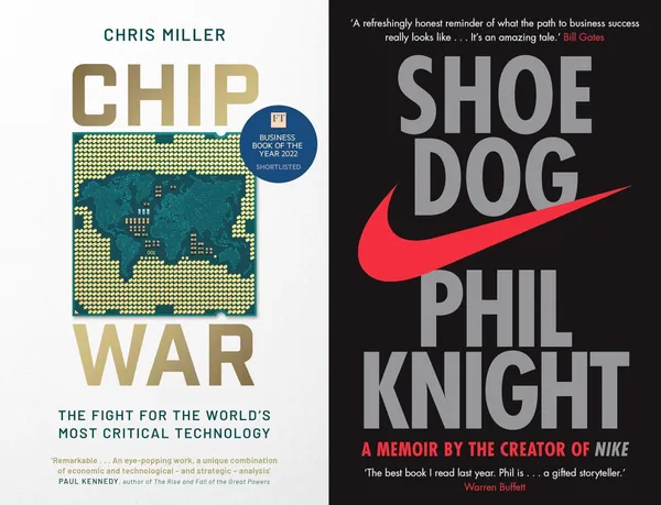 Chip_War_+_Shoe_Dog:_Technology,_Business_Strategy_&_Nike_Success_Story