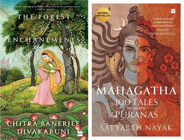 The_Forest_of_Enchantments_&_MAHAGATHA:_100_Tales_from_the_Puranas_Book_Set_|_Bestselling_Fiction_Collection_|_Combo_Pack