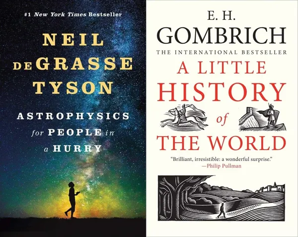 Astrophysics_for_People_in_a_Hurry_+_A_Little_History_of_the_World_|_Neil_deGrasse_Tyson,_E.H._Gombrich_|_Popular_Science_&_World_History_2_Books_Combo_Set
