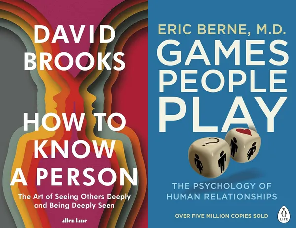 How_to_Know_a_Person_+_Games_People_Play_|_David_Brooks,_Eric_Berne_|_Human_Psychology_&_Relationships_2_Books_Combo_Set