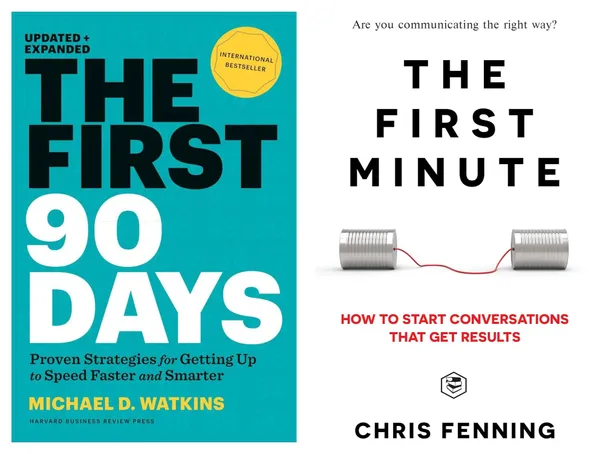 The_First_90_Days_+_The_First_Minute_|_Michael_D._Watkins,_Chris_Fenning_|_Leadership_&_Communication_2_Books_Combo_Set