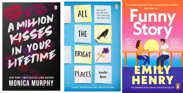 A_Million_Kisses_In_Your_Lifetime_+_All_the_Bright_Places_+_Funny_Story_|_Romance_Bestseller_Paperback_Combo