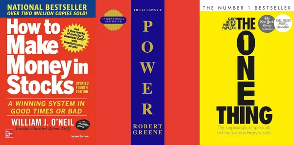 How_to_Make_Money_in_Stocks_+_The_48_Laws_of_Power_+_The_ONE_Thing_|_William_J._O'Neil,_Robert_Greene,_Gary_Keller_|_Wealth,_Power_&_Productivity_3_Books_Combo_Set