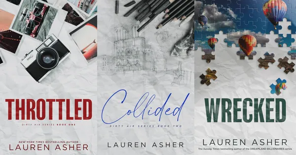 Throttled_+_Collided_+_Wrecked_|_Lauren_Asher_|_Sports_Romance_3_Books_Combo_Set