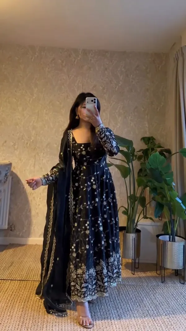 Emerald_Luxe_Partywear_Gown_Collection_Black