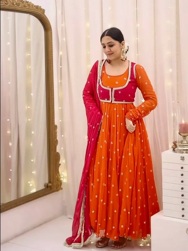 Elegant_Party_Wear_4_Piece_Ensemble_With_Heavy_Sequin_Embroidery