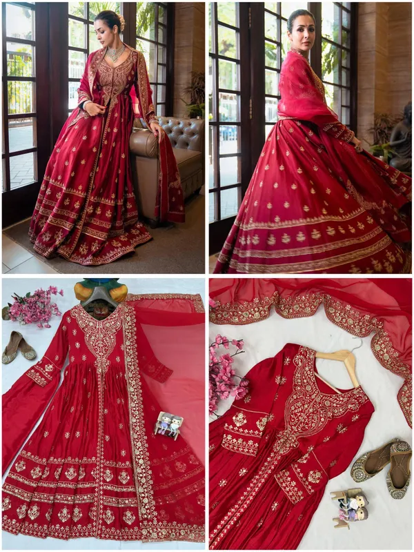 Designer_Anarkali_Gown_With_Elegant_Dupatta