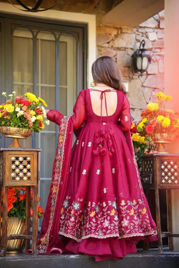 Designer_Anarkali_Plazoo_Set_With_Thread_Sequin_Work_And_Dupatta