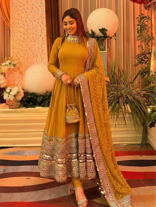 Heritage_Roman_Silk_Anarkali_With_Premium_Dupatta_Set_Yellow