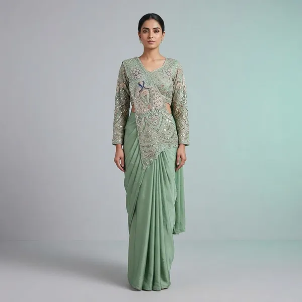 Dual_Sequins_Embroidered_Rangoli_Silk_Ready_To_Wear_Saree_Mint