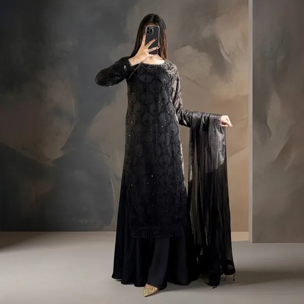 Pearl_Embroidered_Sequin_Palazzo_Set_Black