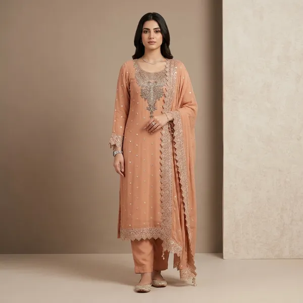 Peachy_Princes_Salwar_Suit_Brown