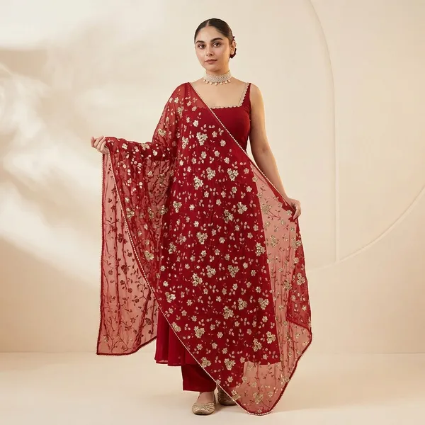 Elegant_Anarkali_Set_With_Heavy_Dupatta_Pink_Ready_To_Wear