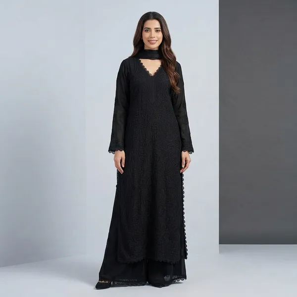 Beautiful_Cotton_Thread_Embroidered_Suit_Black_Ready_To_Wear