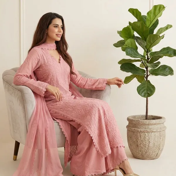 Beautiful_Cotton_Thread_Embroidered_Suit_Red_Ready_To_Wear