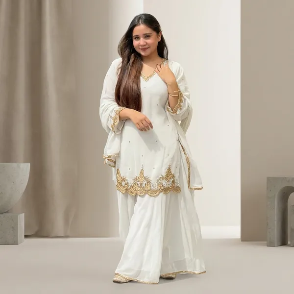Premium_Designer_Kurta_With_Sharara_Set_White