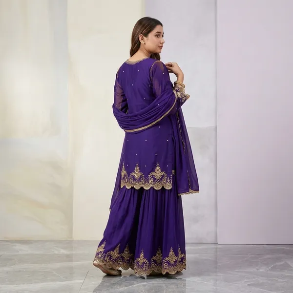 Premium_Designer_Kurta_With_Sharara_Set_Purple