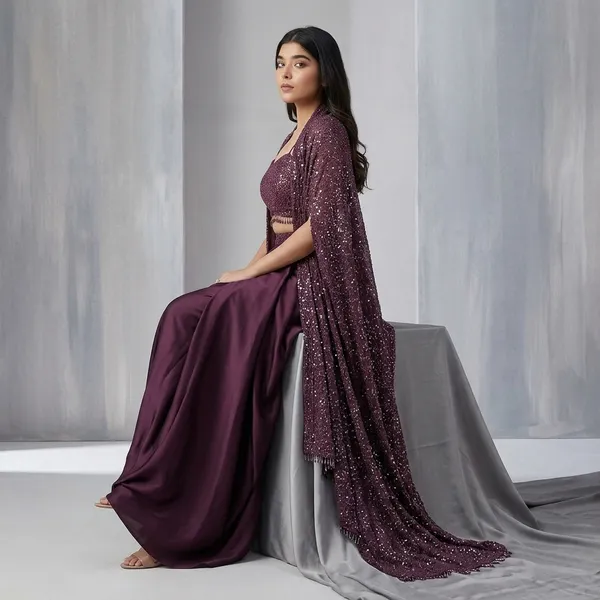 Wine_Colour_Indowestern_Dhoti_With_Shrug_Default_Title