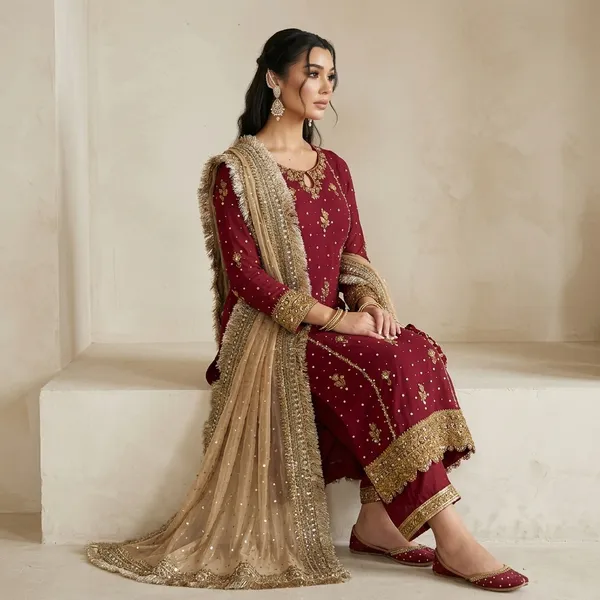 Fancy_Faux_Georgette_Outfit_With_Sequence_Embroidery