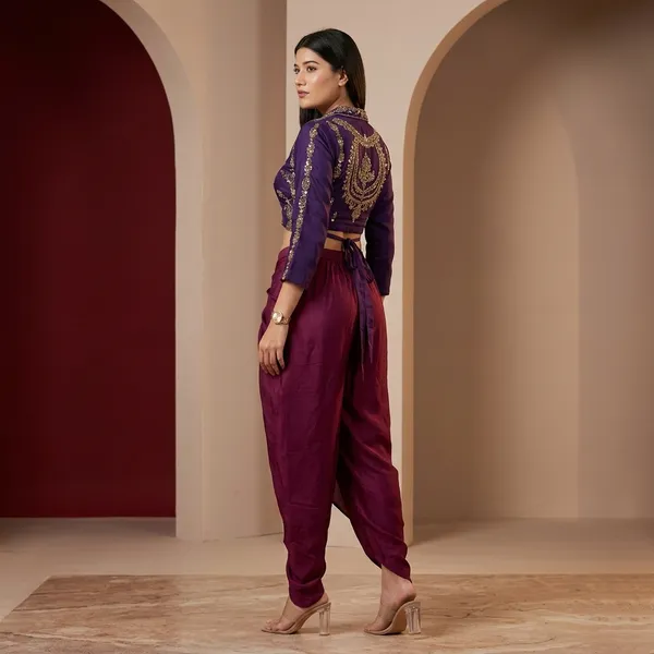 Festive_Glow_Reloaded_Two_Piece_Dhoti_Set_With_Sequin_Charm