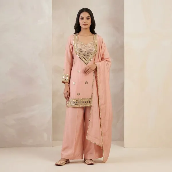 Exclusive_4_Piece_Palazzo_Set_With_Real_Mirror_Embroidery_Work