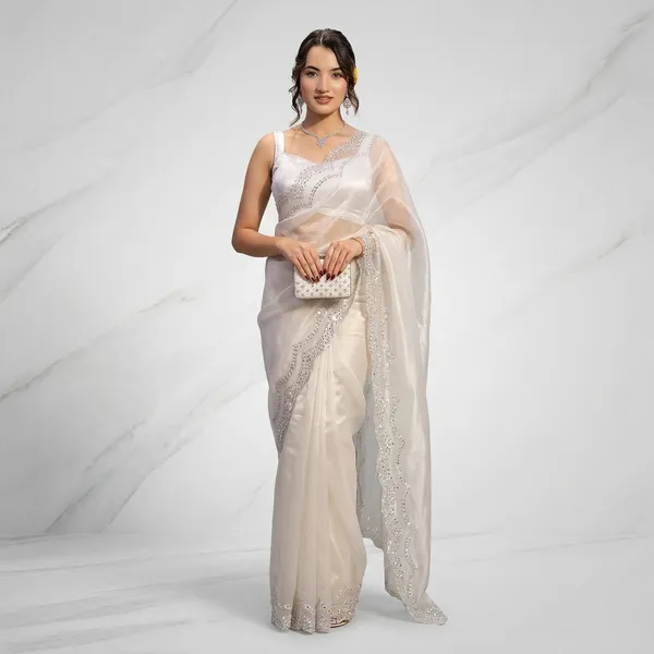 Super_Hit_Diamond_Panel_Saree_Rich_Tissue_Tweel_Net_White