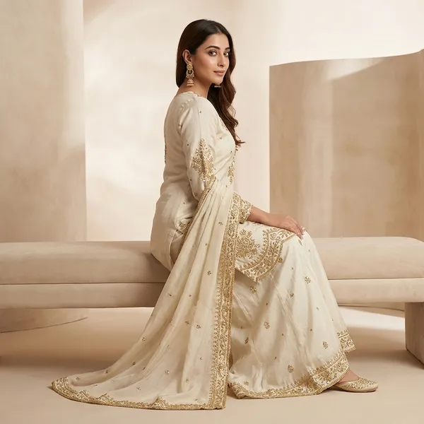 Designer_Chinnon_Silk_Suit