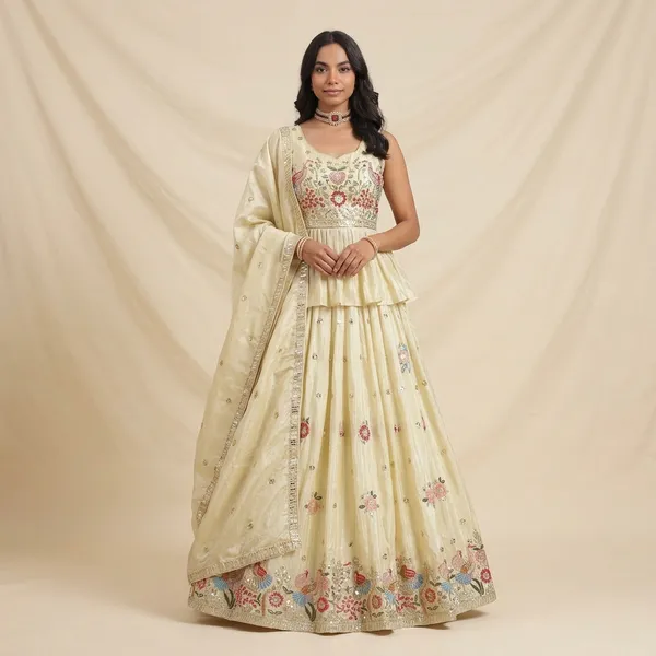 Premium_Designer_Sequins_Embroidered_Lehenga_Choli_Set_Default_Title