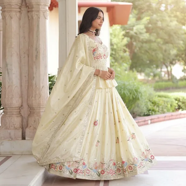 Premium_Designer_Sequins_Embroidered_Lehenga_Choli_Set_Default_Title