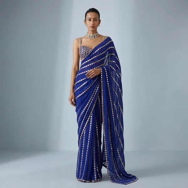 Designer_Real_Work_Mirror_With_Handwork_Blue
