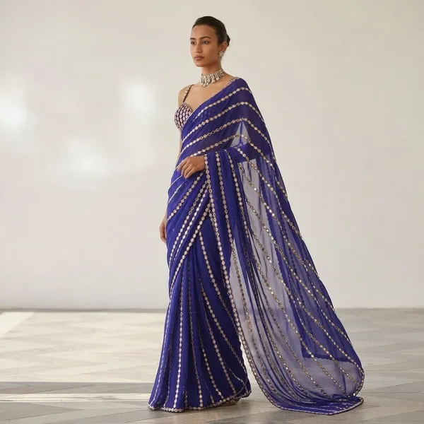 Designer_Real_Work_Mirror_With_Handwork_Blue