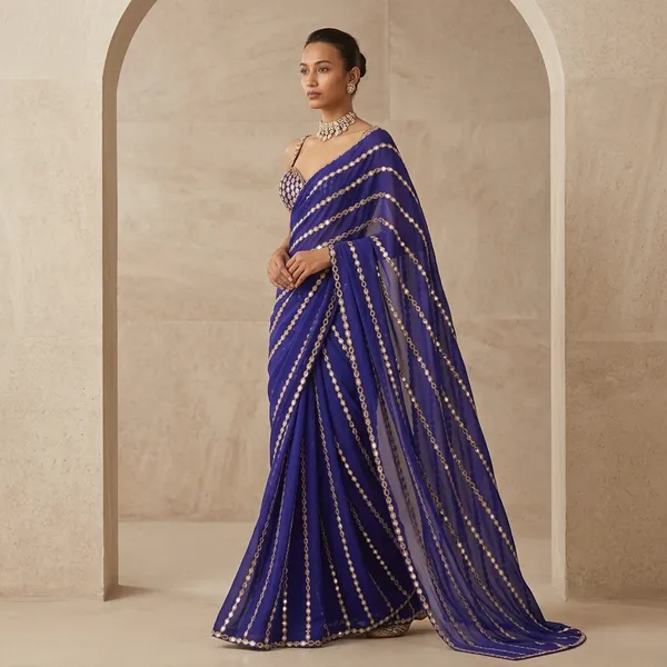 Designer_Real_Work_Mirror_With_Handwork_Purple