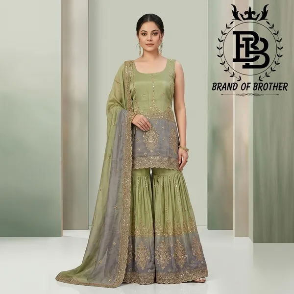 Chinon_Shaded_Sharara_Set_With_Embroidered_Top_And_Dupatta_Festive_Designer_Wear
