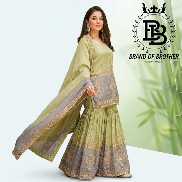 Chinon_Shaded_Sharara_Set_With_Embroidered_Top_And_Dupatta_Festive_Designer_Wear