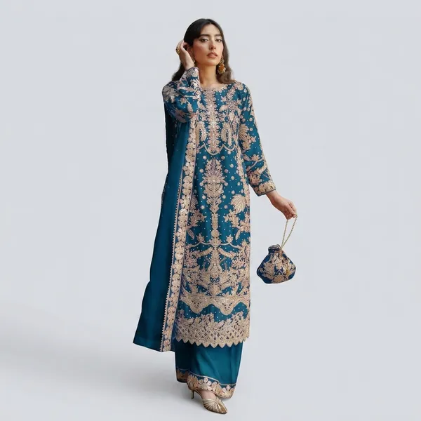 Elegant_Embroidered_Sequin_Designer_Suit_Three_Piece_Set_With_Dupatta_Rama
