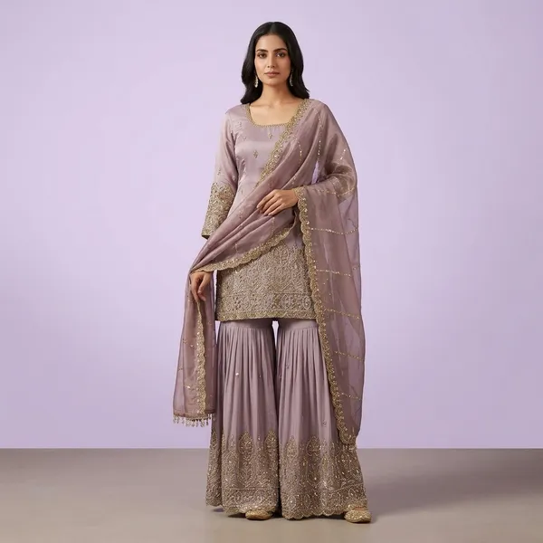 Designer_Heavy_Nc_Satin_Embroidered_Top_Sharara_Set_With_Dupatta_Lavender