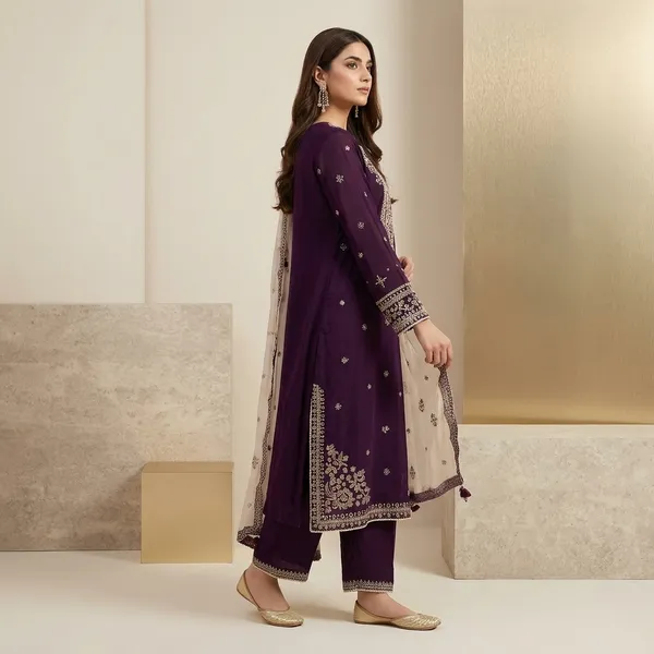 Designer_Faux_Georgette_Sequence_Embroidered_Top_Pant_Set_With_Dupatta