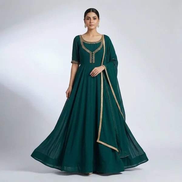 Georgette_Anarkali_Gown_Set