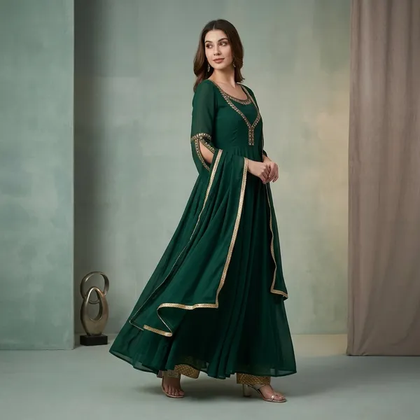 Georgette_Anarkali_Gown_Set