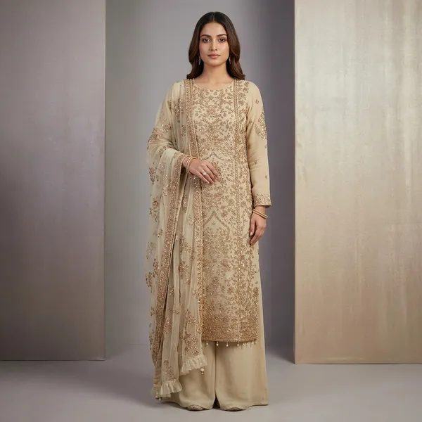 Georgette_Kurti_Palazzo_Set_With_Moti_Latkan_Detailing_Default_Title