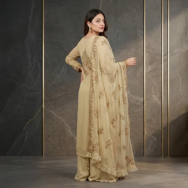 Georgette_Kurti_Palazzo_Set_With_Moti_Latkan_Detailing_Default_Title