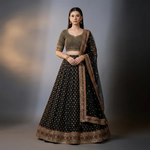 Midnight_Charm_Zari_Woven_Poly_Silk_Lehenga_Choli_Default_Title