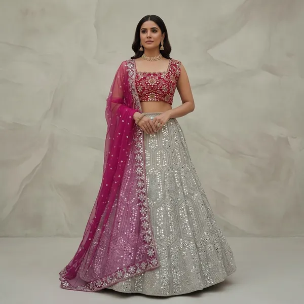 Zariya_Designer_Flare_Lehenga_Set_With_Dupatta_Default_Title
