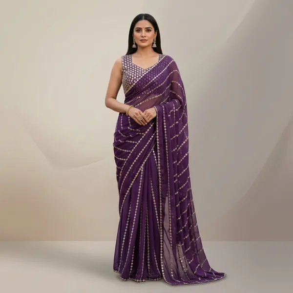 Shimmering_Mirror_Embroidery_Saree_Default_Title