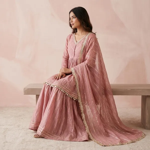 Royal_Mirror_Work_Chanderi_Sharara_Ensemble_Blush_Pink