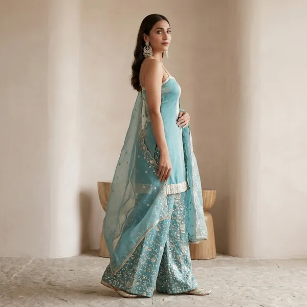 Zivara_Partywear_Silk_Palazzo_Set_With_Sequin_Detailing_Embroidered_Dupatta