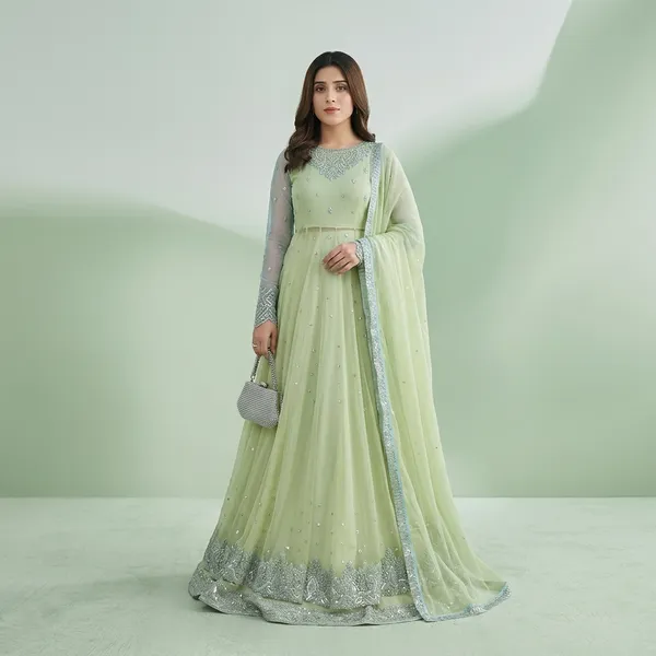 Butterfly_Grace_Faux_Georgette_Lehenga_Set_With_Dupatta_Designer_Festive_Wear_Light_Green
