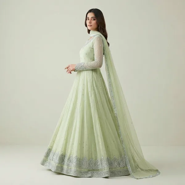 Butterfly_Grace_Faux_Georgette_Lehenga_Set_With_Dupatta_Designer_Festive_Wear_Light_Green
