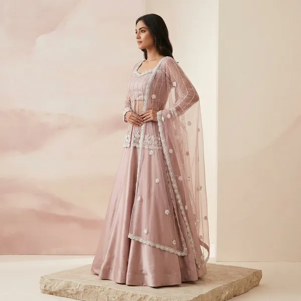 Noor_Rangoli_Koti_Lehenga_Set_Pink